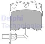 DELPHI set placute frana, frana disc DELPHI LP1535 (LP1535)