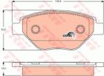 TRW set placute frana, frana disc TRW COTEC GDB1571 (GDB1571)