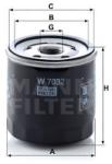 Mann-filter Filtru ulei MANN-FILTER W 7032 (W 7032) - automobilus