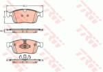 TRW set placute frana, frana disc TRW GDB2146 (GDB2146) - automobilus