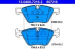ATE set placute frana, frana disc ATE 13.0460-7216.2 (13.0460-7216.2)
