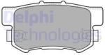 DELPHI set placute frana, frana disc DELPHI LP1507 (LP1507)