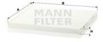 Mann-filter Filtru, aer habitaclu MANN-FILTER CU 29 001 (CU 29 001)