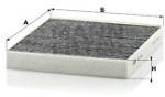 Mann-filter Filtru, aer habitaclu MANN-FILTER CUK 2252 (CUK 2252)