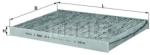 MAHLE Filtru, aer habitaclu MAHLE LAK 31 (LAK 31)