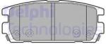 DELPHI set placute frana, frana disc DELPHI LP1930 (LP1930)
