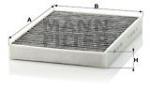 Mann-filter Filtru, aer habitaclu MANN-FILTER CUK 2736-2 (CUK 2736-2)