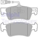 DELPHI set placute frana, frana disc DELPHI LP2086 (LP2086)