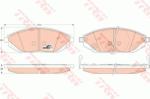 TRW set placute frana, frana disc TRW COTEC GDB4606 (GDB4606)