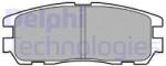 DELPHI set placute frana, frana disc DELPHI LP965 (LP965)