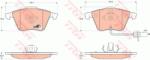TRW set placute frana, frana disc TRW COTEC GDB1659 (GDB1659)
