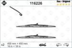 SWF Set 2 lamele stergator SWF 116226 (116226)