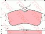 TRW set placute frana, frana disc TRW GDB3271 (GDB3271) - automobilus