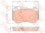 TRW set placute frana, frana disc TRW GDB2078 (GDB2078) - automobilus