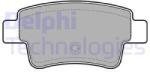 DELPHI set placute frana, frana disc DELPHI LP2055 (LP2055)