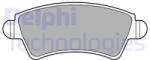 DELPHI set placute frana, frana disc DELPHI LP1846 - automobilus