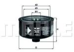 MAHLE Filtru ulei MAHLE OC 404 (OC 404) - automobilus