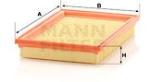 Mann-filter Filtru aer MANN-FILTER C 2851 (C 2851) - automobilus