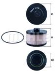MAHLE filtru combustibil MAHLE KX 199D (KX 199D) - automobilus