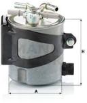 Mann-filter filtru combustibil MANN-FILTER WK 920/5 (WK 920/5) - automobilus
