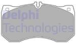 DELPHI set placute frana, frana disc DELPHI LP2713 (LP2713)