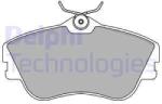 DELPHI set placute frana, frana disc DELPHI LP918 (LP918)