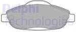 DELPHI set placute frana, frana disc DELPHI LP2070 (LP2070)
