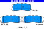 ATE set placute frana, frana disc ATE 13.0460-5980.2 (13.0460-5980.2)