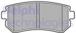 DELPHI set placute frana, frana disc DELPHI LP2303 (LP2303)