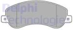 DELPHI set placute frana, frana disc DELPHI LP1954 (LP1954)
