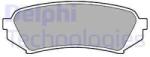 DELPHI set placute frana, frana disc DELPHI LP1438 (LP1438)