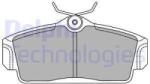 DELPHI set placute frana, frana disc DELPHI LP1435 (LP1435)