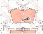 TRW set placute frana, frana disc TRW COTEC GDB3190 (GDB3190)
