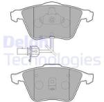 DELPHI set placute frana, frana disc DELPHI LP1825 - automobilus