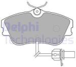 DELPHI set placute frana, frana disc DELPHI LP1542 (LP1542)
