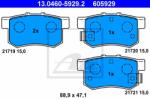 ATE set placute frana, frana disc ATE 13.0460-5929.2 (13.0460-5929.2)