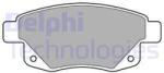 DELPHI set placute frana, frana disc DELPHI LP1955 - automobilus