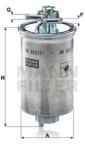 Mann-filter filtru combustibil MANN-FILTER WK 853/11 (WK 853/11) - automobilus