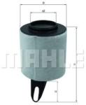 MAHLE Filtru aer MAHLE LX 1650 (LX 1650) - automobilus