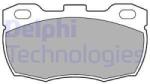 DELPHI set placute frana, frana disc DELPHI LP506 (LP506)