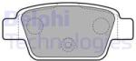 DELPHI set placute frana, frana disc DELPHI LP1719 (LP1719)