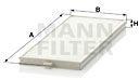 Mann-filter Filtru, aer habitaclu MANN-FILTER CU 2506-2 (CU 2506-2)
