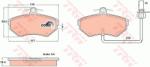 TRW set placute frana, frana disc TRW COTEC GDB1366 (GDB1366)