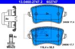 ATE set placute frana, frana disc ATE 13.0460-2747.2 (13.0460-2747.2)