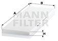 Mann-filter Filtru, aer habitaclu MANN-FILTER CU 4442 (CU 4442)