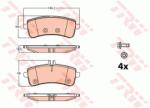 TRW set placute frana, frana disc TRW GDB2079 (GDB2079) - automobilus
