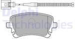 DELPHI set placute frana, frana disc DELPHI LP1860 (LP1860)