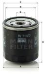 Mann-filter Filtru ulei MANN-FILTER W 714/3 (W 714/3) - automobilus