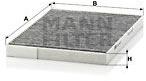 Mann-filter Filtru, aer habitaclu MANN-FILTER CUK 2620 (CUK 2620)