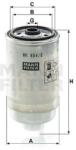 Mann-filter filtru combustibil MANN-FILTER WK 854/6 - automobilus